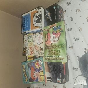 Assorted Board Games and Books